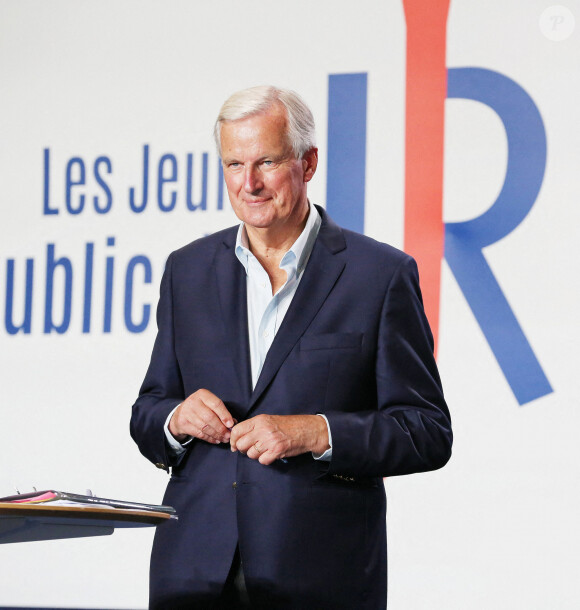 La rentrée des jeunes républicains au Parc Floral en présence de Michel Barnier à Paris le 4 septembre 2021. 