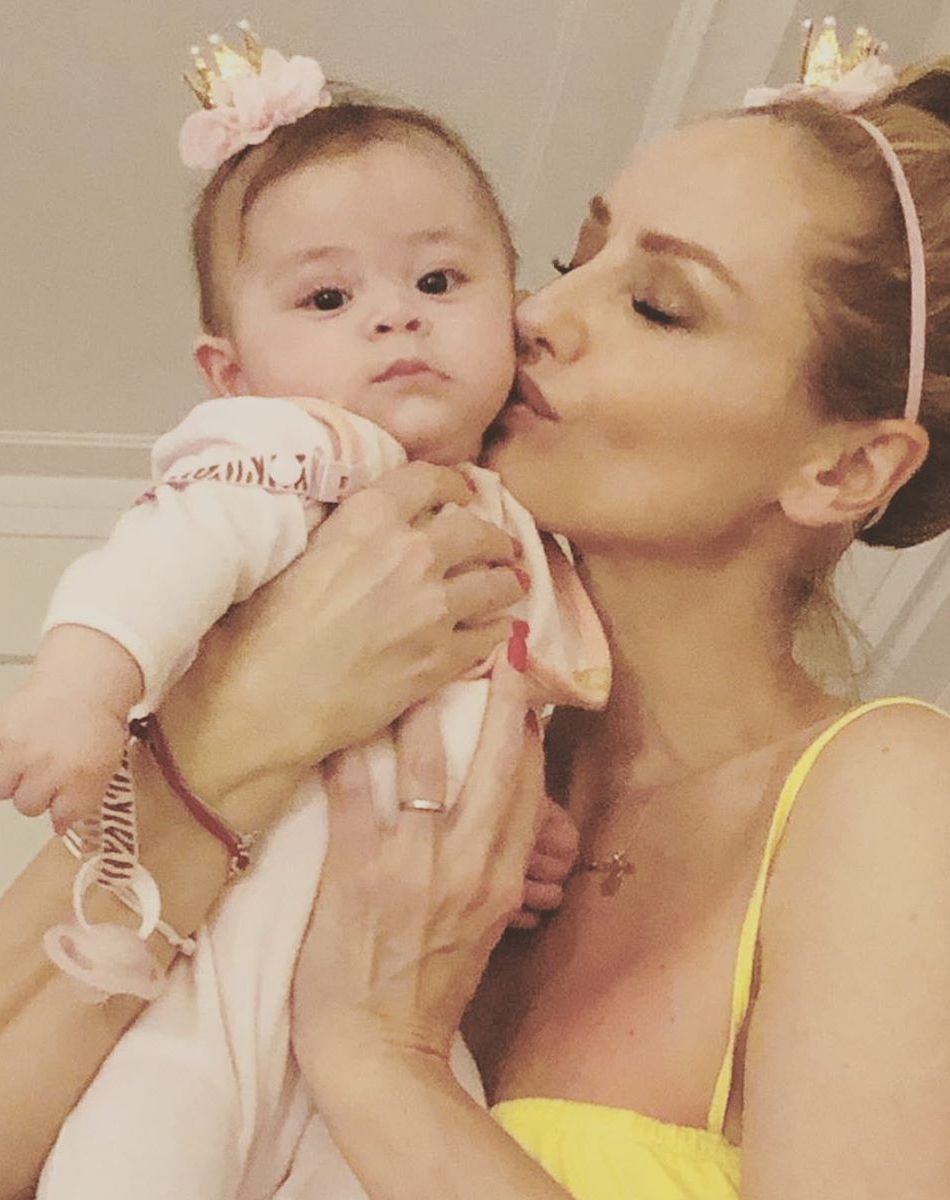Adriana Karembeu avec sa fille Nina, le 26 mai 2019