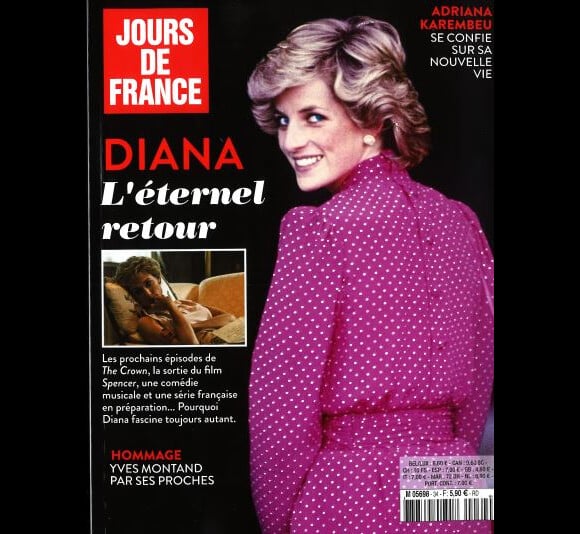 Couverture du magazine "Jours de France" du 13 octobre 2021