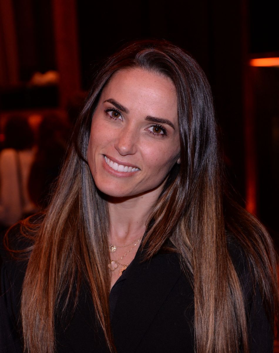 Capucine Anav - Soirée Orange objectif 2024 au restaurant du café de l'homme à Paris. © Rachid Bellak/Bestimage