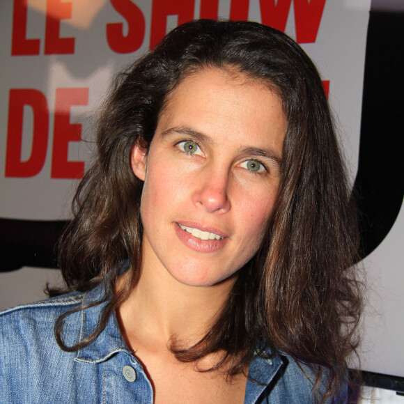 Clémence Castel (Koh-Lanta 2005 et 2018) lors de l'émission "Le Show de Luxe" sur la Radio Voltage à Paris , France, le 8 avril 2019. © Philippe Baldini/Bestimage