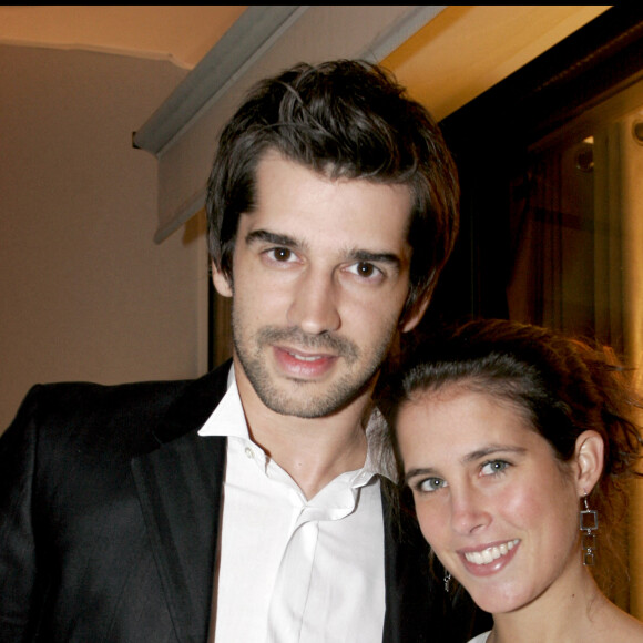 Clémence Castel (Koh-Lanta) et son ex-compagnon Mathieu Johann (Star Academy), père de ses deux enfants Louis et Marin.