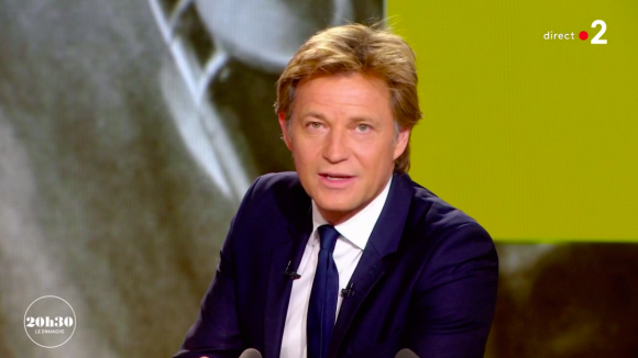 Laurent Delahousse fait une gaffe auprès de Gilbert Montagné dans "20h30 le dimanche" - France 2
