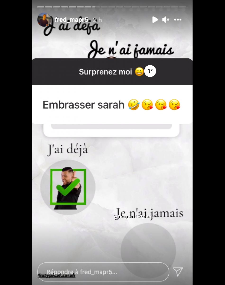 Fred (Mariés au premier regard) révèle avoir déjà embrassé l'ancienne candidate Sarah - Instagram