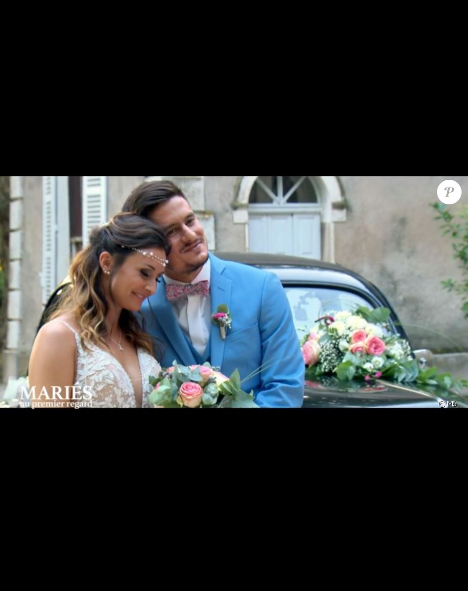 Emeline et Frédéric dans "Mariés au premier regard 2021", le 19 avril, sur M6