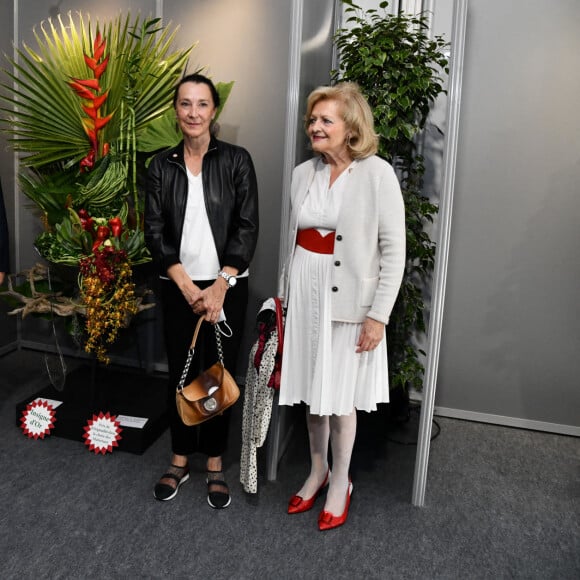 La princesse Caroline de Hanovre et le prince Albert de Monaco durant le 52e Concours International de Bouquets à Monaco, le 16 octobre 2021. © Bruno Bebert / Bestimage 