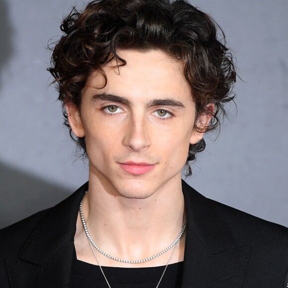 Timothée Chalamet - Première du film "Dune" à Londres, le 18 octobre 2021.