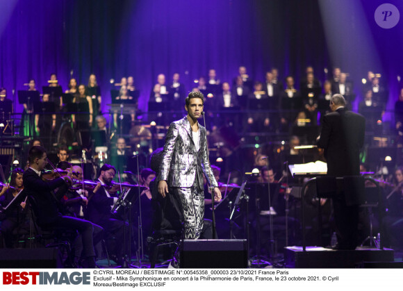 Mika en concert à la Philharmonie de Paris - @Cyril Moreau/Bestimage