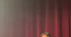 Discours de Stéphane Bern lors de l'inauguration des statues de cire de Muriel Robin et Pierre Palmade au musée Grévin, à Paris, le 25 octobre 2021.
