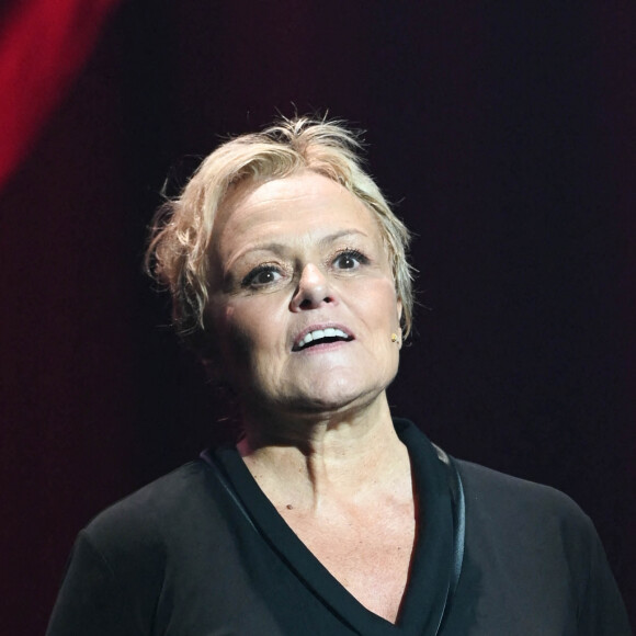 Muriel Robin - Générale du nouveau spectacle "Muriel Robin et Pof !" au Palais des Sports à Paris le 3 octobre 2019. © Coadic Guirec/Bestimage