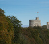 Le château de Windsor, où la reine Elizabeth réside depuis le début de la crise sanitaire, le 22 octobre 2021.
