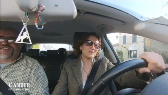Franck et Anne-Lise lors de l'épisode de "L'amour est dans le pré 2021" du 1er novembre, sur M6