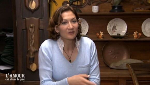 Anne-Lise lors de l'épisode de "L'amour est dans le pré 2021" du 1er novembre, sur M6