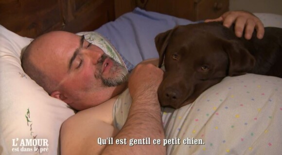 Franck lors de l'épisode de "L'amour est dans le pré 2021" du 1er novembre, sur M6