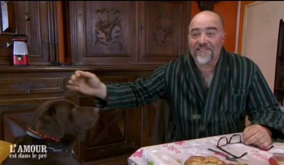 Franck lors de l'épisode de "L'amour est dans le pré 2021" du 1er novembre, sur M6