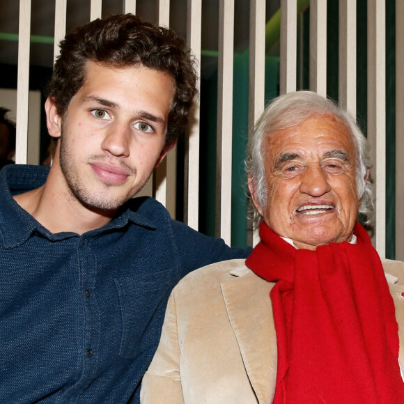 Victor Belmondo, Jean-Paul Belmondo, Paul Belmondo - Lancement du livre "Mes recettes bonne humeur" de Luana Belmondo. Paris. © Dominique Jacovides/Bestimage