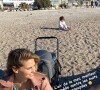 Ophélie Meunier avec ses deux enfants sur Instagram, en vacances à Marseille, le 26 octobre 2021.