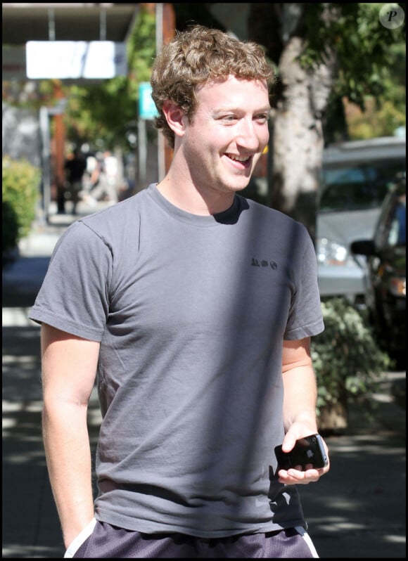 Mark Zuckerberg à Palo Alto. Le 10 octobre 2010.