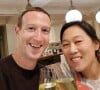 Mark Zuckerberg et sa femme Priscilla Chan sur Instagram.
