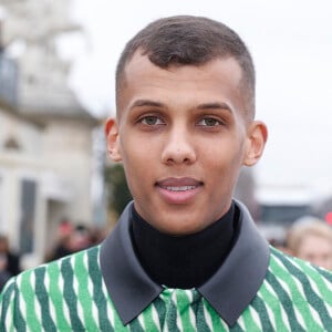 Stromae Défilé de mode prêt-à-porter Automne Hiver 2015, 2016. Valentino dans les jardins des Tuileries à Paris. Le Mardi 10 Mars 2015