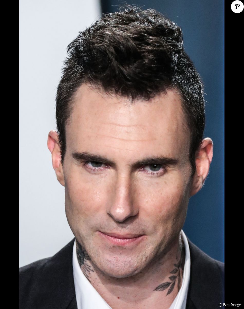 Adam Levine - Photocall de la soirée Vanity Fair en marge de la 92e cérémonie des Oscars au Wallis Annenberg Center for the Performing Arts à Los Angeles. Le 9 février 2020.