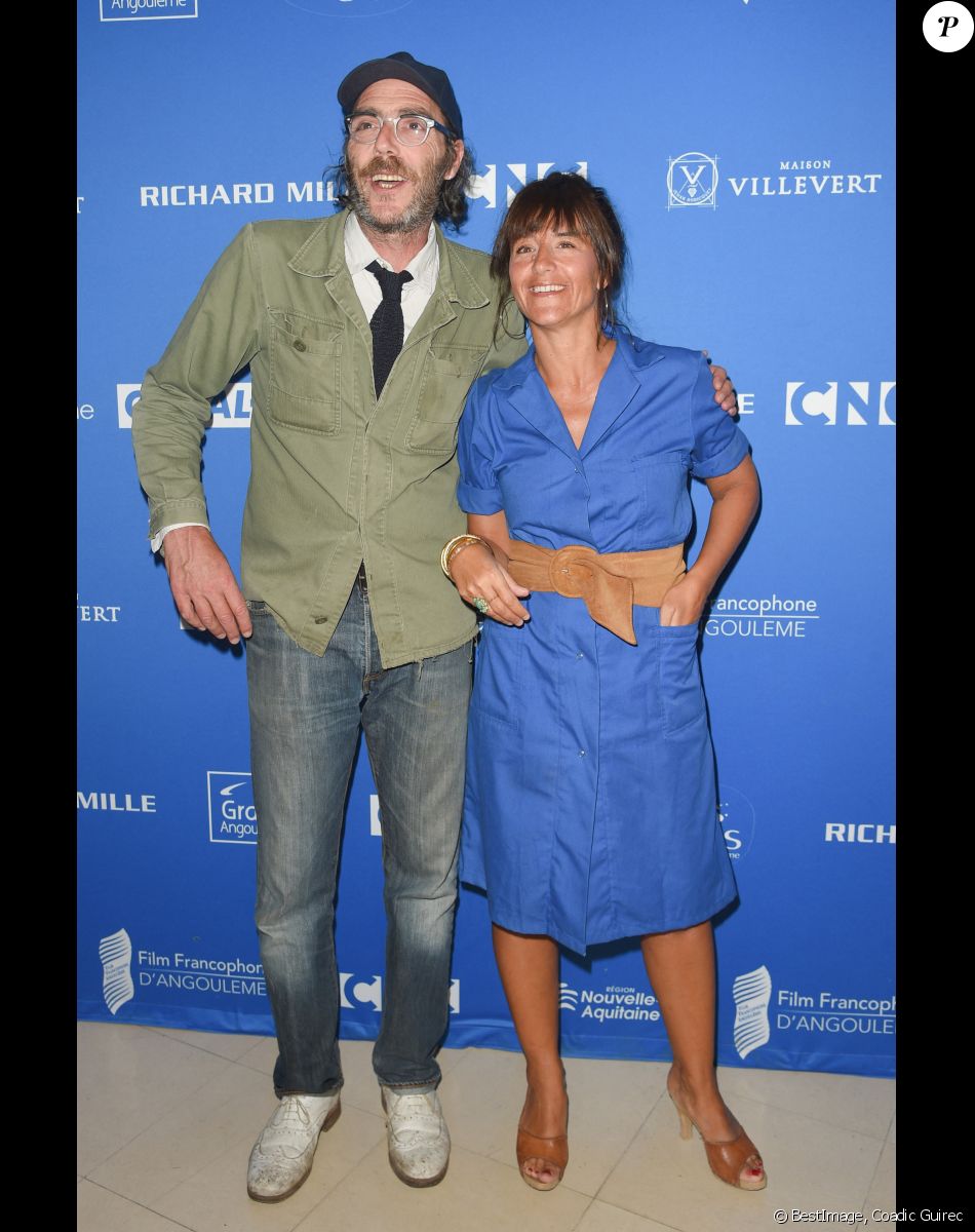 Philippe Rebbot et Romane Bohringer - Clôture de la 11e édition du festival du Film Francophone d'Angoulême, le 26 août 2018. © Coadic Guirec/Bestimage