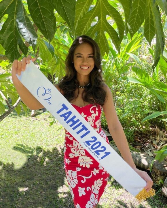 Tumateata Buisson, Miss Tahiti 2021 en route pour Miss France 2022.