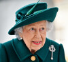 La reine Elisabeth II d'Angleterre arrive au Parlement écossais à Edimbourg, Ecosse, Royaume-Uni. 