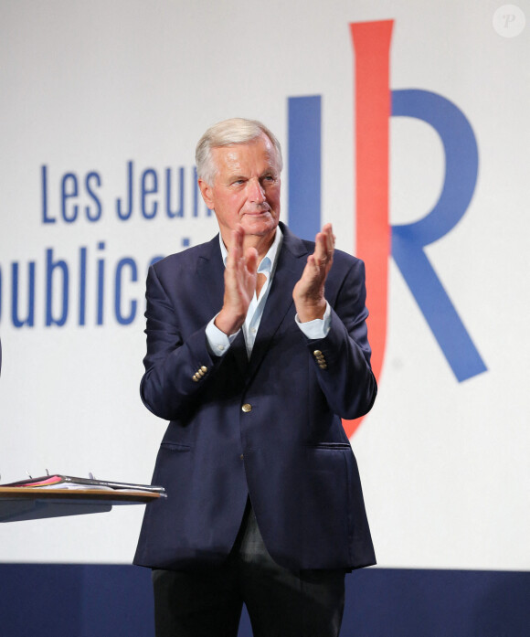 La rentrée des jeunes républicains au Parc Floral en présence de Michel Barnier à Paris le 4 septembre 2021. 