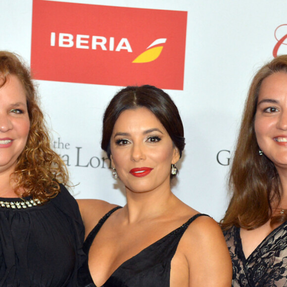 Eva Longoria et ses soeurs Esmeralda Josephina et Emily Jeannette - Global Gift Gala à Marbella. Le 5 juillet 2015