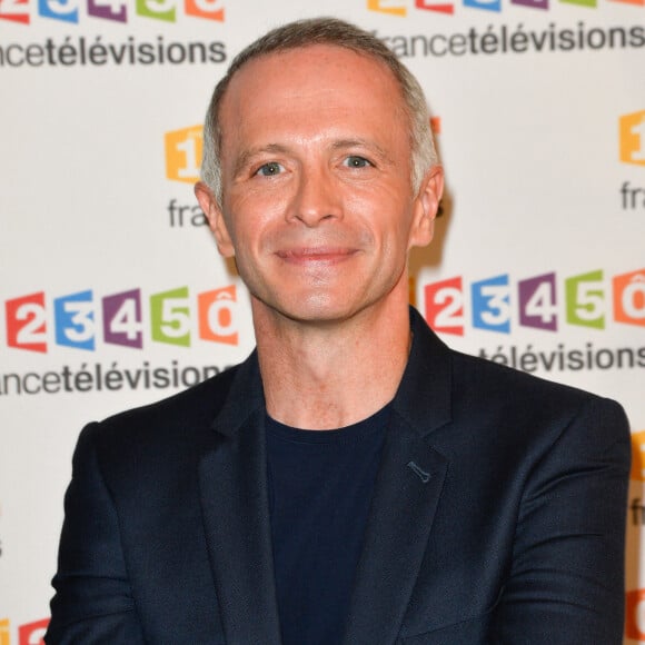 Samuel Étienne lors du photocall de France Télévisions. © Guirec Coadic/Bestimage