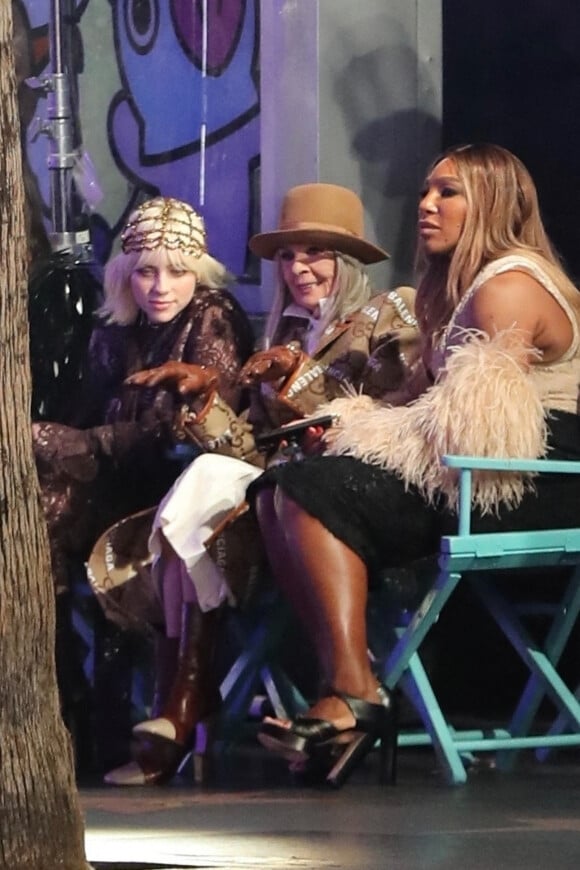 Billie Eilish, Diane Keaton et Serena Williams assistent à la "Gucci Love Parade" à New York, le 2 novembre 2021.