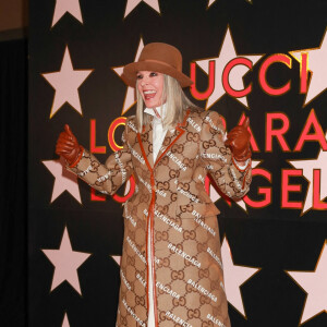 Diane Keaton au photocall de la soirée Gucci Love Parade à Los Angeles le 2 novembre 2021.