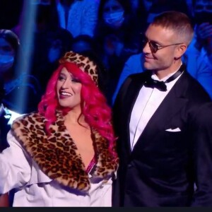 Lââm et Maxime Dereymez lors du premier prime de "Danse avec les stars", sur TF1