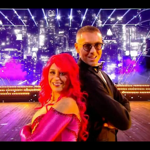 Lââm et Maxime Dereymez lors du premier prime de "Danse avec les stars 2021", sur TF1