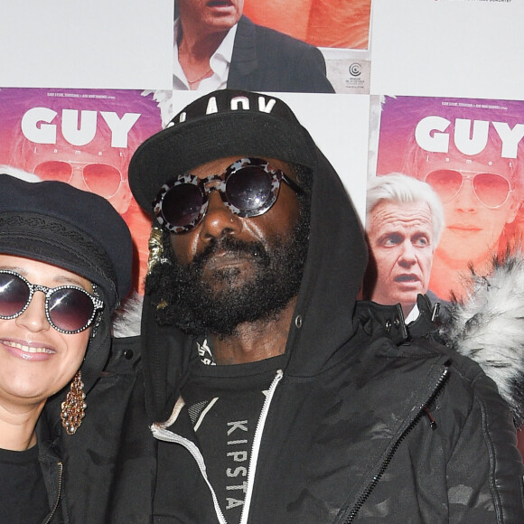 Lââm et son mari Robert Suber à la projection du film "Guy" à Bobino, à Paris, France, le 4 décembre 2018. © Coadic Guirec/Bestimage 