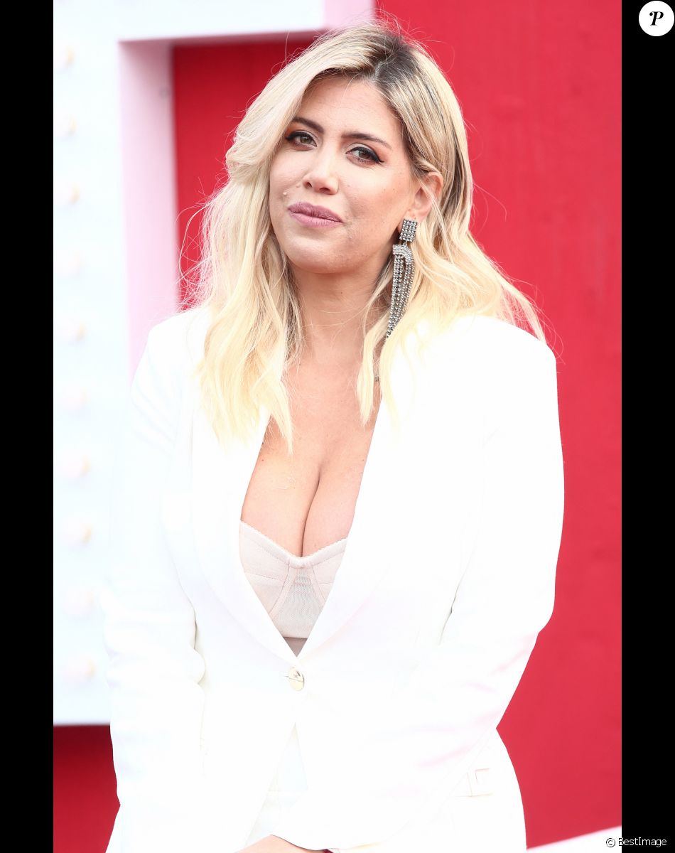 Wanda Nara, la femme de Mauro Icardi, lors du photocall de la 4ème édition de Celebrity Big Brother à Rome le 7 janvier 2020.