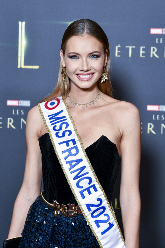 Amandine Petit (Miss France 2021) - Avant première du film Marvel "Les Eternels" au Grand Rex à Paris le 2 novembre 2021. © Pierre Perusseau/Bestimage