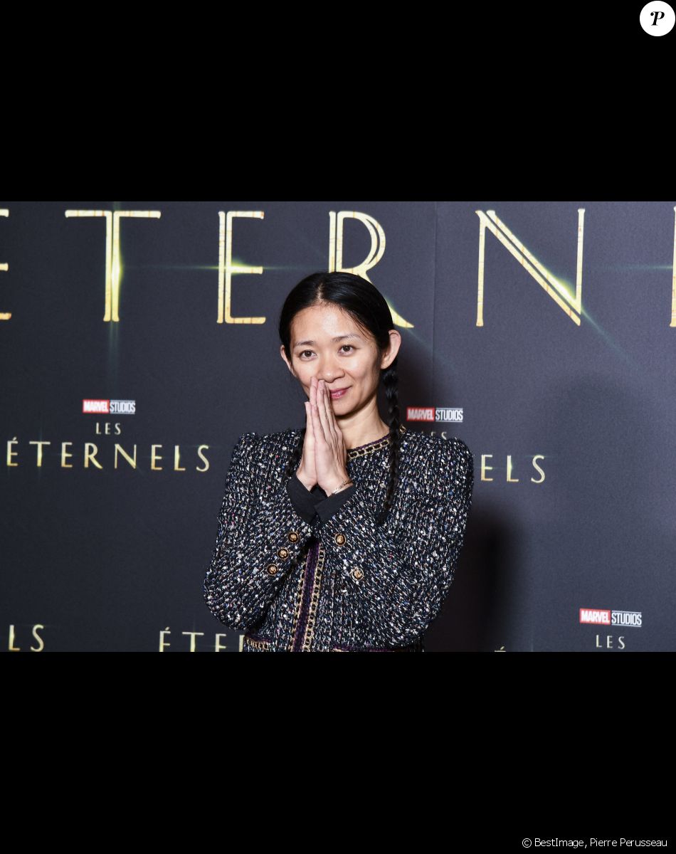 Chloé Zhao - Avant première du film Marvel "Les Eternels" au Grand Rex à Paris le 2 novembre 2021. © Pierre Perusseau/Bestimage