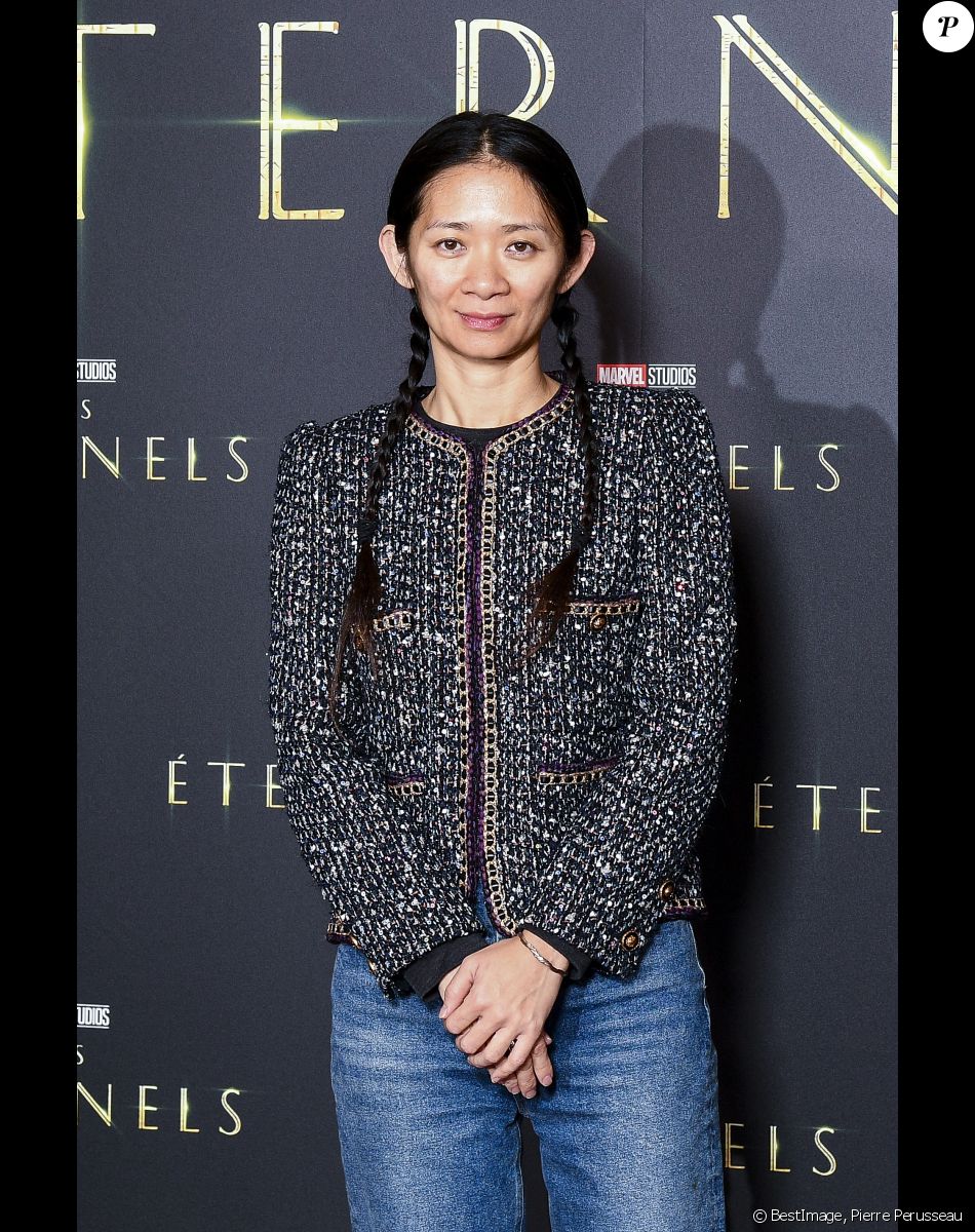 Chloé Zhao - Avant première du film Marvel "Les Eternels" au Grand Rex à Paris le 2 novembre 2021. © Pierre Perusseau/Bestimage