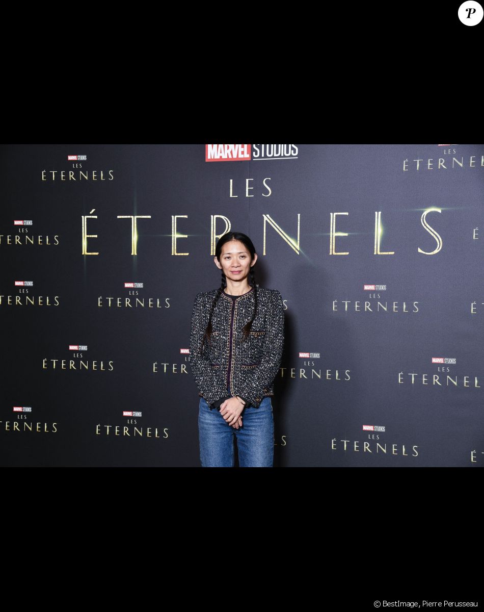 Chloé Zhao - Avant première du film Marvel "Les Eternels" au Grand Rex à Paris le 2 novembre 2021. © Pierre Perusseau/Bestimage