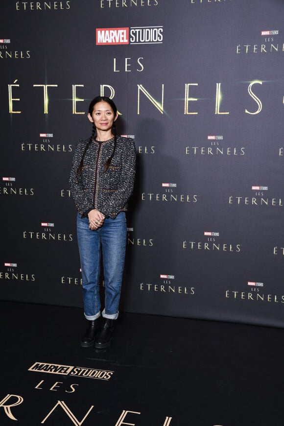 Chloé Zhao - Avant première du film Marvel "Les Eternels" au Grand Rex à Paris le 2 novembre 2021. © Pierre Perusseau/Bestimage