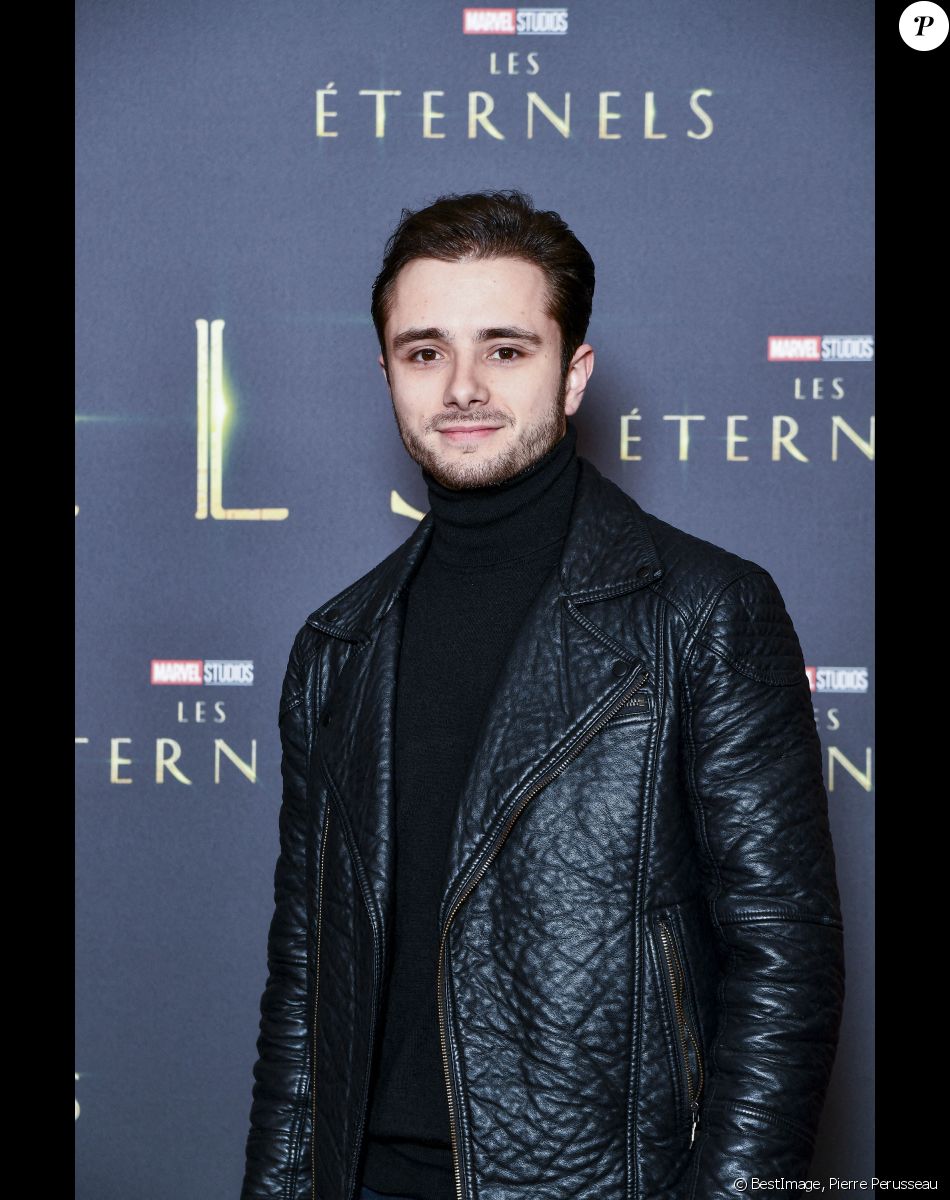 Samuel Teixier - Avant première du film Marvel "Les Eternels" au Grand Rex à Paris le 2 novembre 2021. © Pierre Perusseau/Bestimage