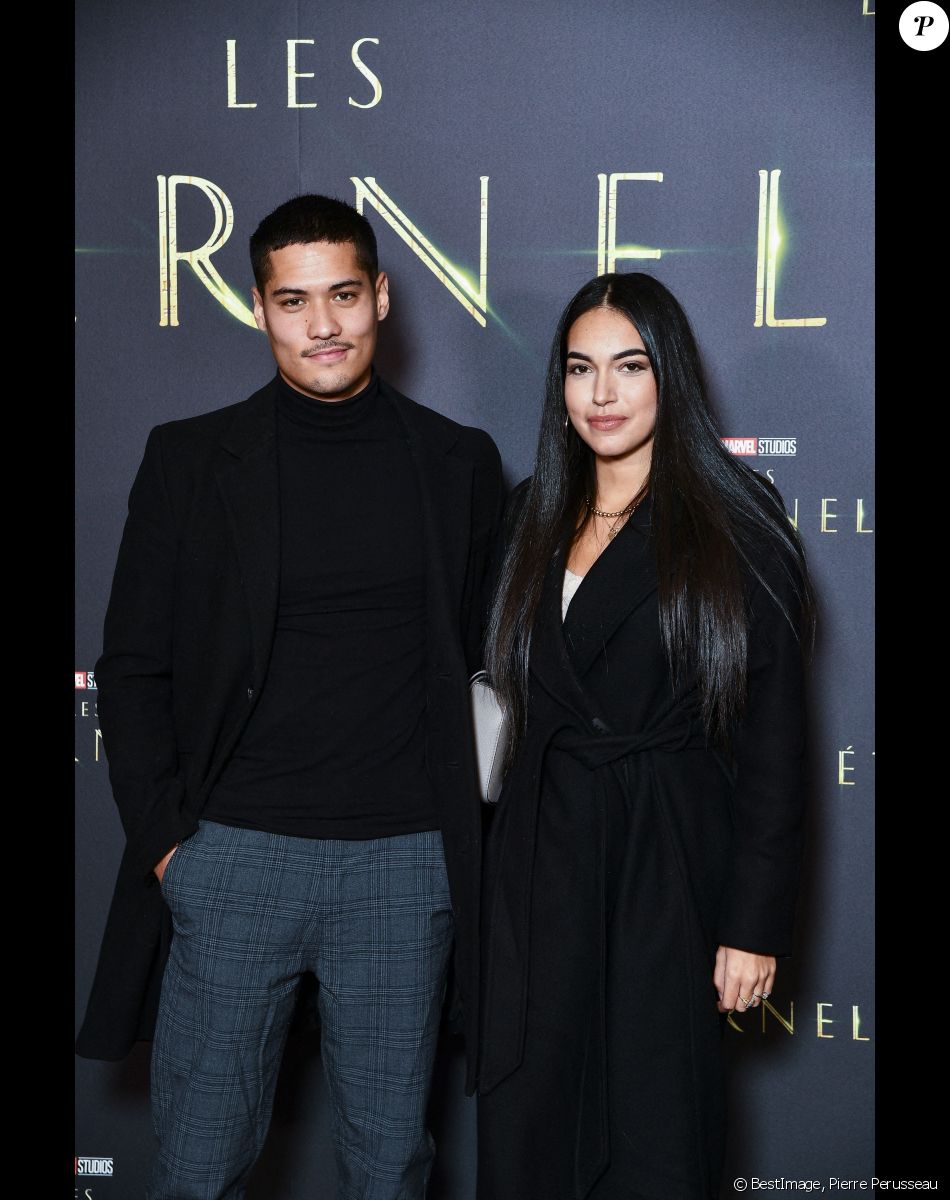 Aziatomik et Jade - Avant première du film Marvel "Les Eternels" au Grand Rex à Paris le 2 novembre 2021. © Pierre Perusseau/Bestimage