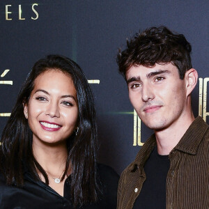 Vaimalama Chaves (Miss France 2019) et Nicolas Fleury - Avant première du film Marvel "Les Eternels" au Grand Rex à Paris le 2 novembre 2021. © Pierre Perusseau/Bestimage