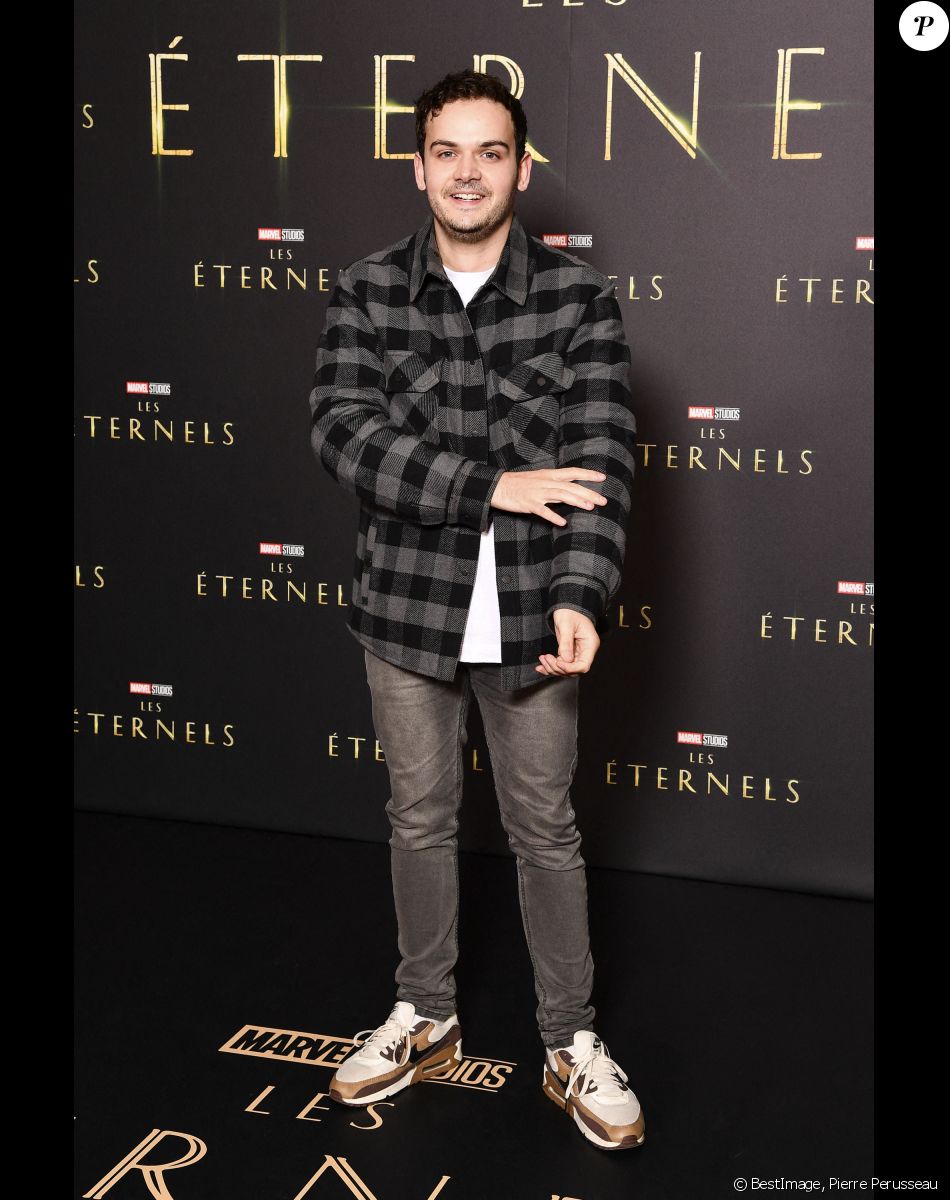 Maxime Tabart - Avant première du film Marvel "Les Eternels" au Grand Rex à Paris le 2 novembre 2021. © Pierre Perusseau/Bestimage
