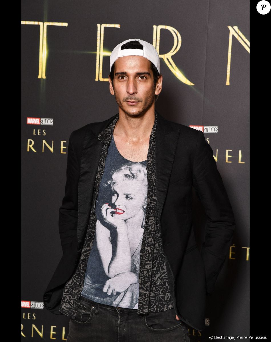Kevin Elarbi - Avant première du film Marvel "Les Eternels" au Grand Rex à Paris le 2 novembre 2021. © Pierre Perusseau/Bestimage