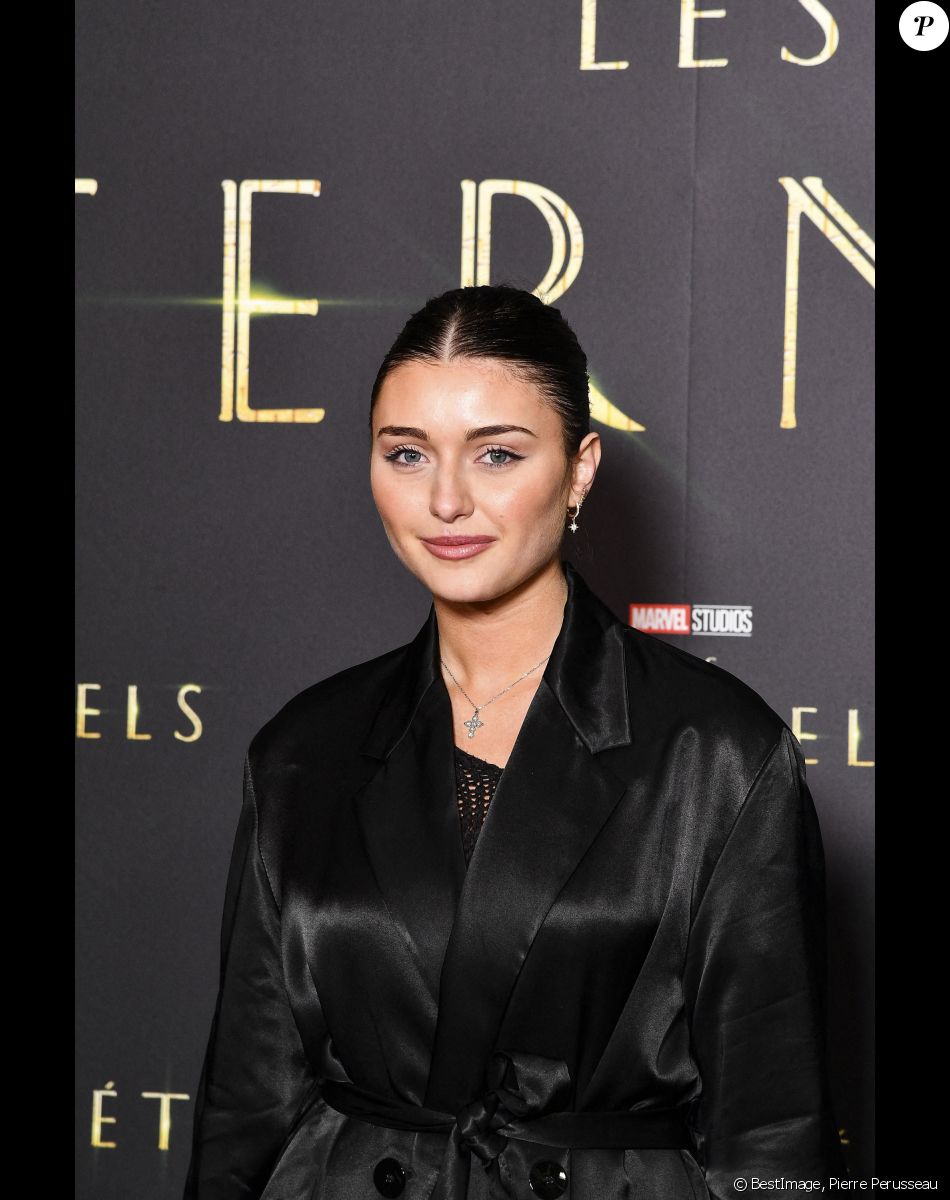 Laura Genevino - Avant première du film Marvel "Les Eternels" au Grand Rex à Paris le 2 novembre 2021. © Pierre Perusseau/Bestimage
