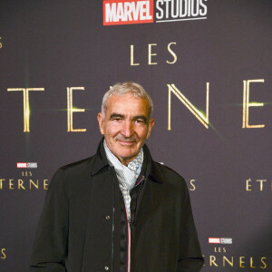 Raymond Domenech - Avant première du film Marvel "Les Eternels" au Grand Rex à Paris le 2 novembre 2021. © Pierre Perusseau/Bestimage