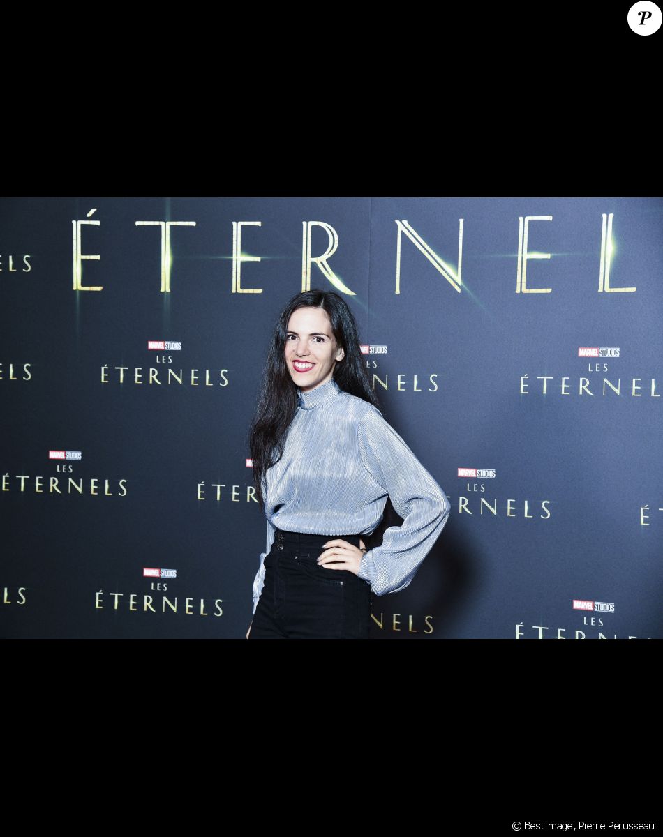 Charlotte Hervieux - Avant première du film Marvel "Les Eternels" au Grand Rex à Paris le 2 novembre 2021. © Pierre Perusseau/Bestimage